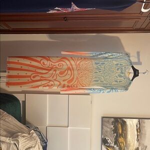 1. Agua bendita Long Sleeve Maxi Dress size large